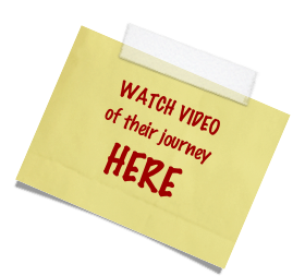 
WATCH VIDEO 
of their journey 
HERE